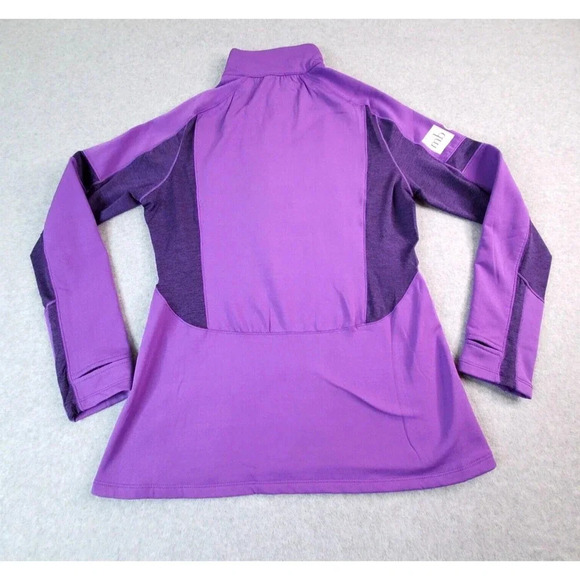 RM Running Man Pullover Womens Medium Purple Athletic Top Hot Chocolate 5K 15K - Picture 2 of 15